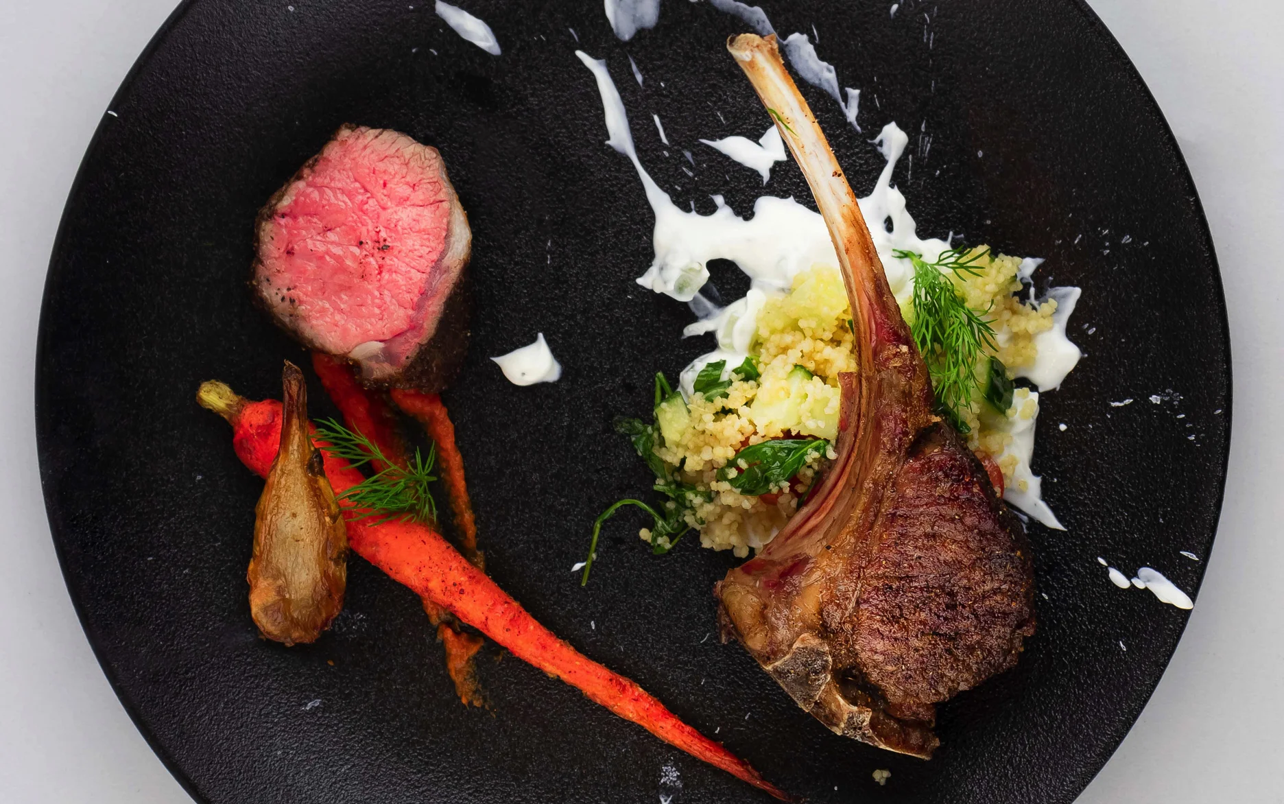 Mediterranean Rack of Lamb