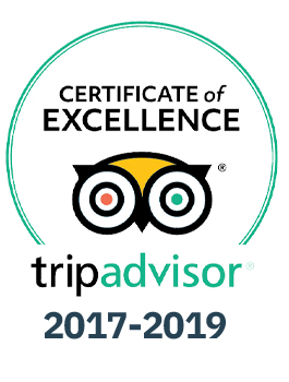 Trip Advisor Certificate of Excellence